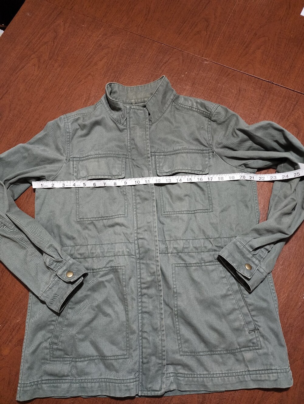 GAP Military-Style Field Jacket in Olive